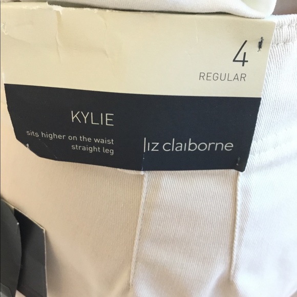 Liz Claiborne Kylie Straight Leg Pants NWT - Picture 3 of 13